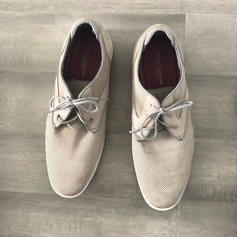 MARK Nason Leather knitted Lace-up  shoes size 11